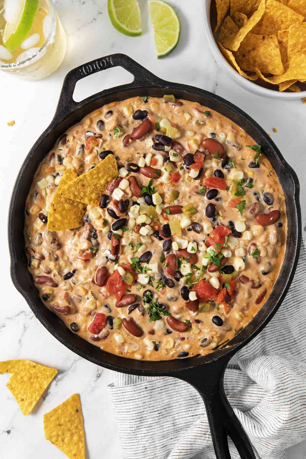 Warm Bean Chip Dip