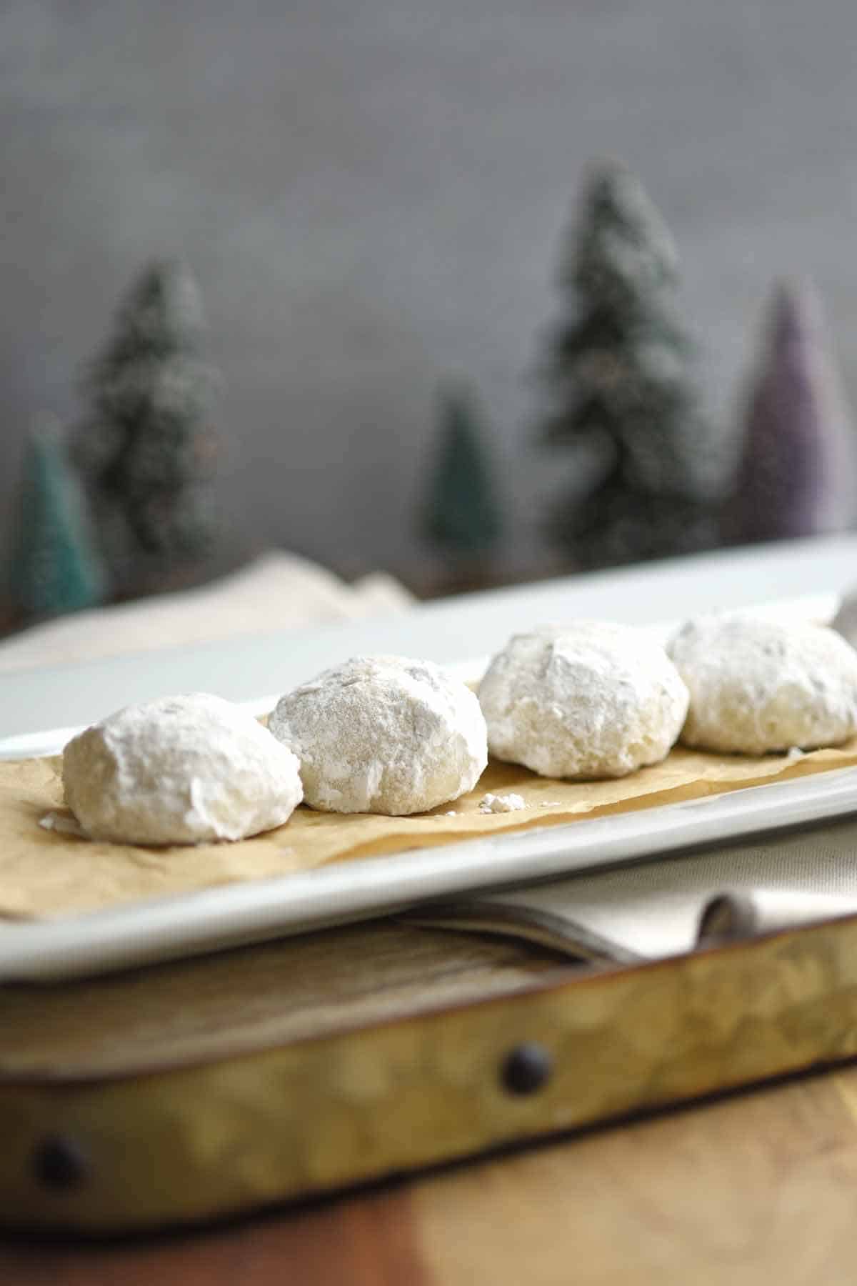 Pecan Snowball Cookies