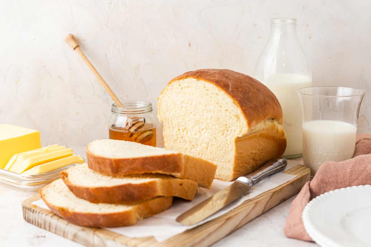 Easy Milk and Honey Bread