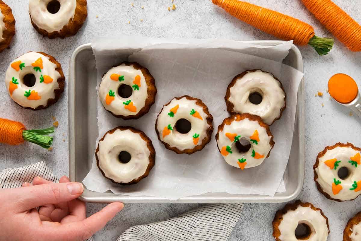 mini carrot bundt cakes - Appetites Anonymous