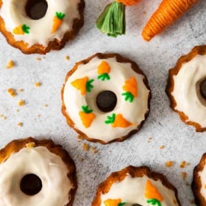 Mini Carrot Bundt Cakes