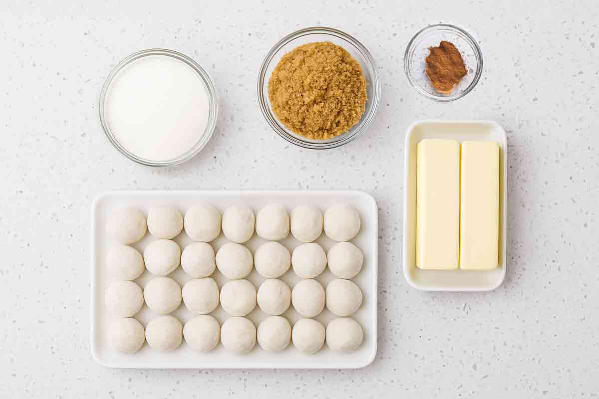 Shortcut Monkey Bread Ingredients