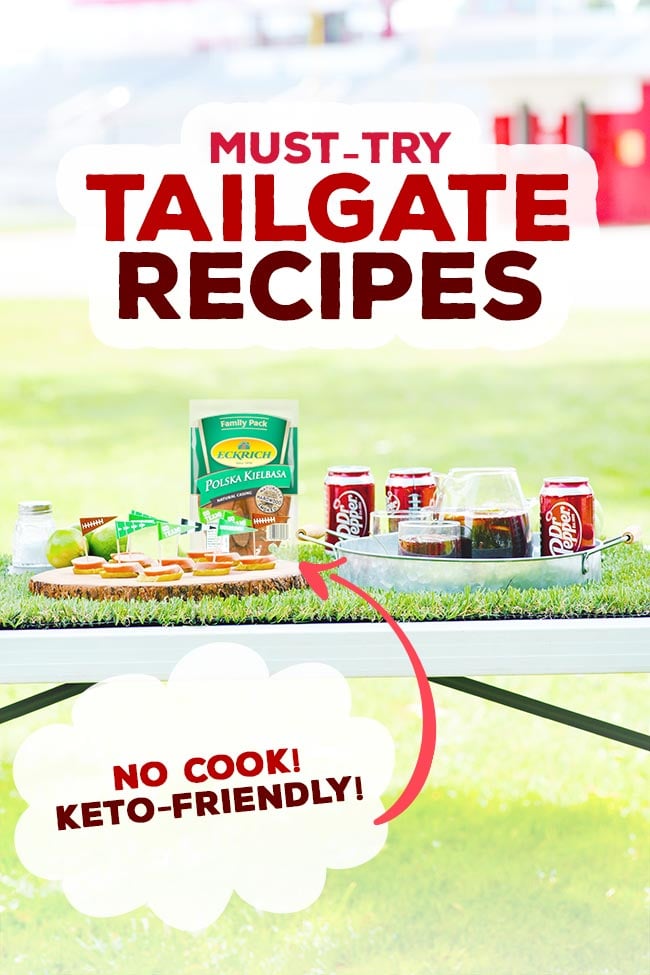 No Cook Tailgate Food