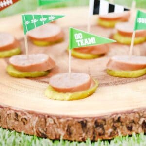 No-Cook Kielbasa Pickle Bites