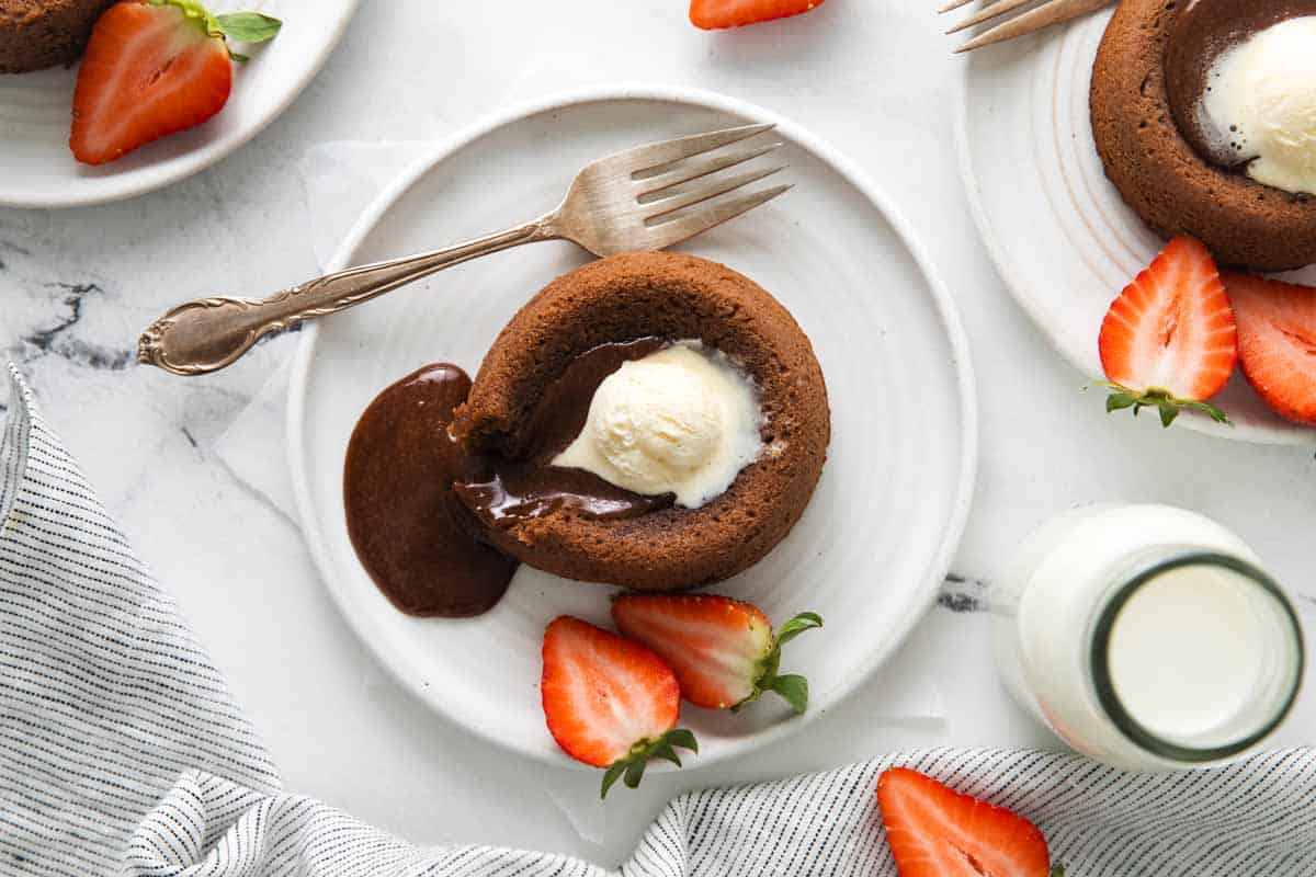 Chocolate Nutella Lava Cakes