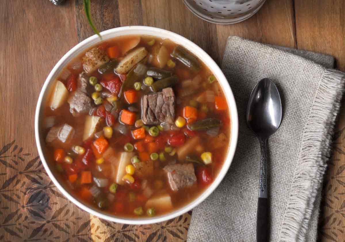 Old Fashioned Vegetable Beef Soup