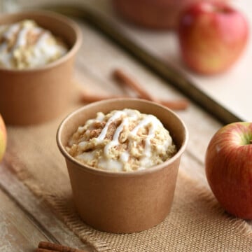 Healthy Cinnamon Apple Minute Muffins