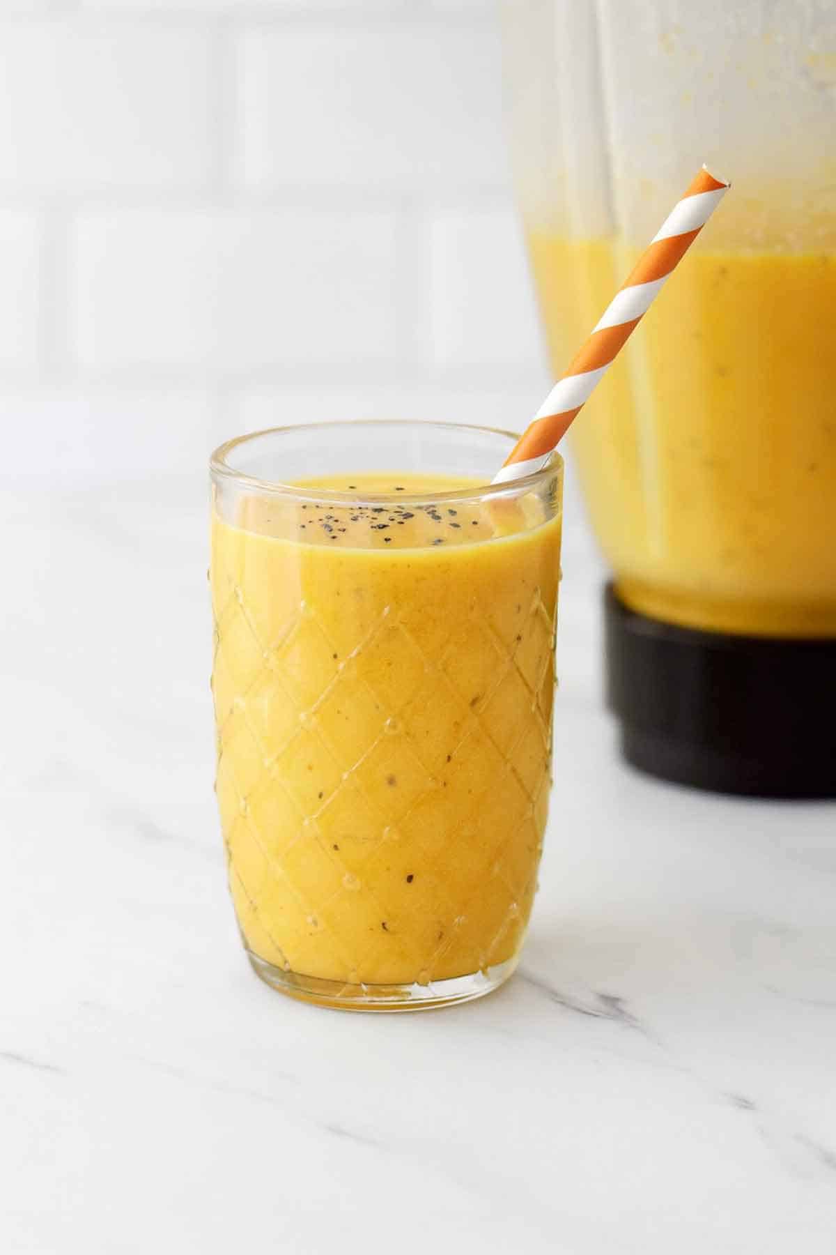 Orange-Peach Creamsicle Smoothie