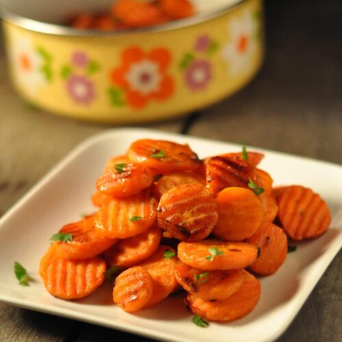 Orange Candied Carrots - Mighty Mrs