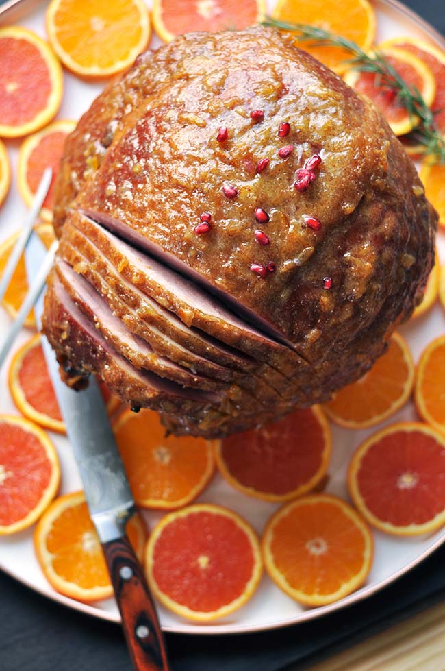 Marmalade Glazed Ham