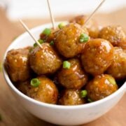 Sweet and Sour Orange Marmalade Meatballs