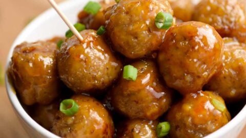 meatballs with orange marmalade and catalina dressing Slow Cooker Orange Meatballs