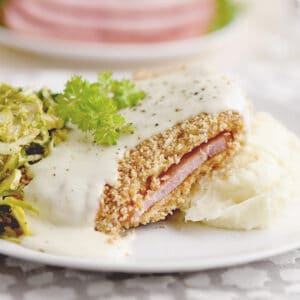 Oven Fried Ham Steaks