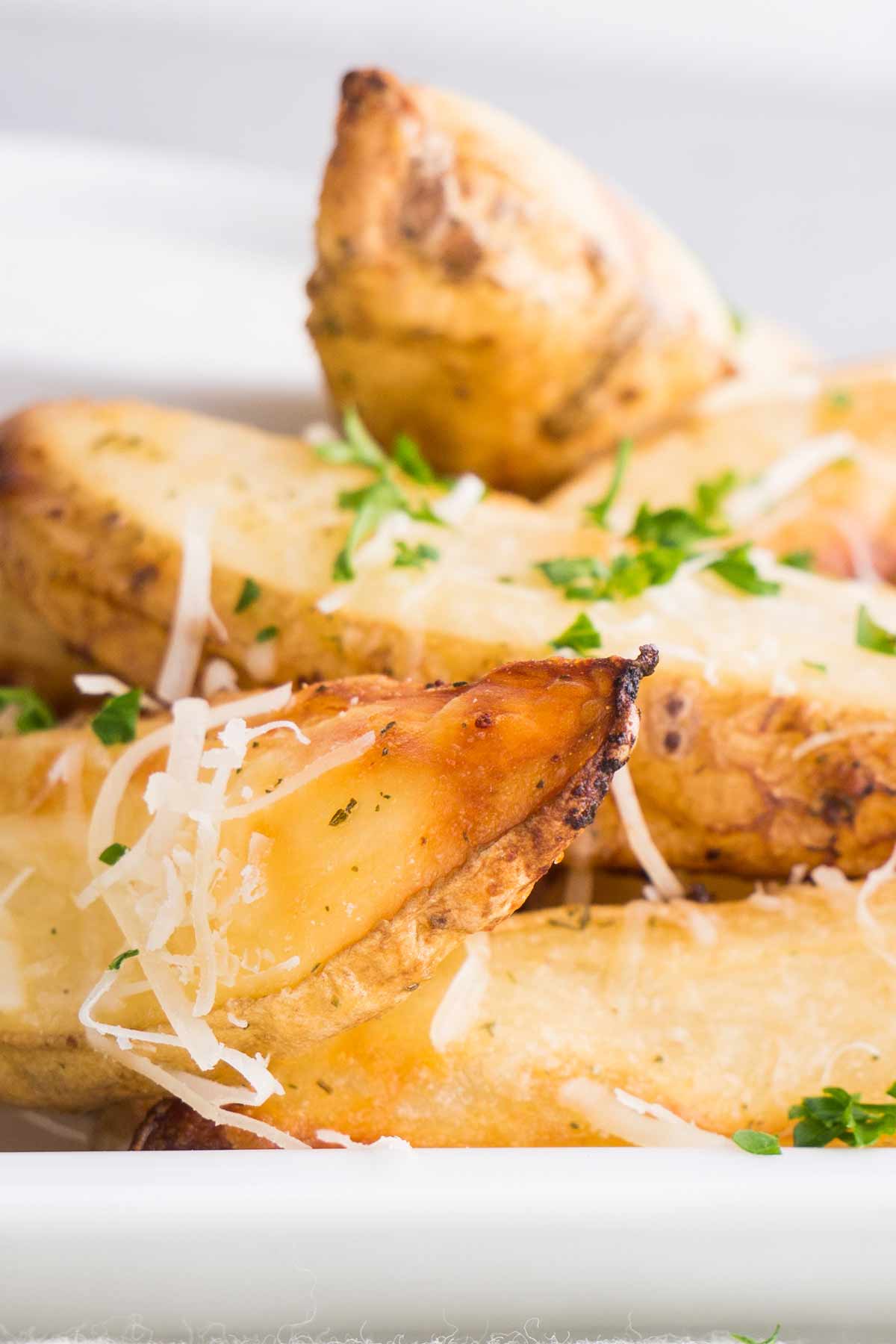 Oven Baked or Air Fryer Ranch Potato Wedges