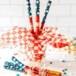 4th of July Patriotic Pretzel Rods