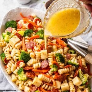 Easy Italian Pepperoni Pasta Salad