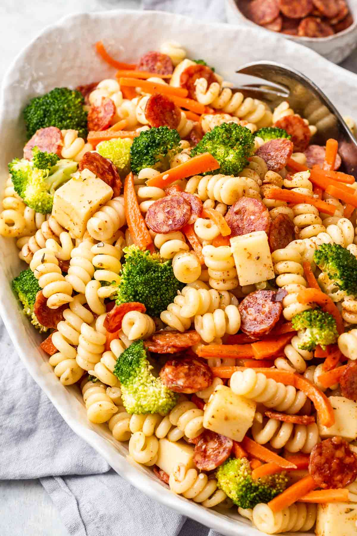 Italian Pepperoni Pasta Salad