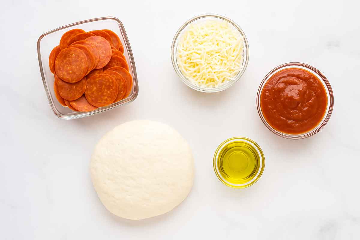 Pepperoni Roll Up Ingredients