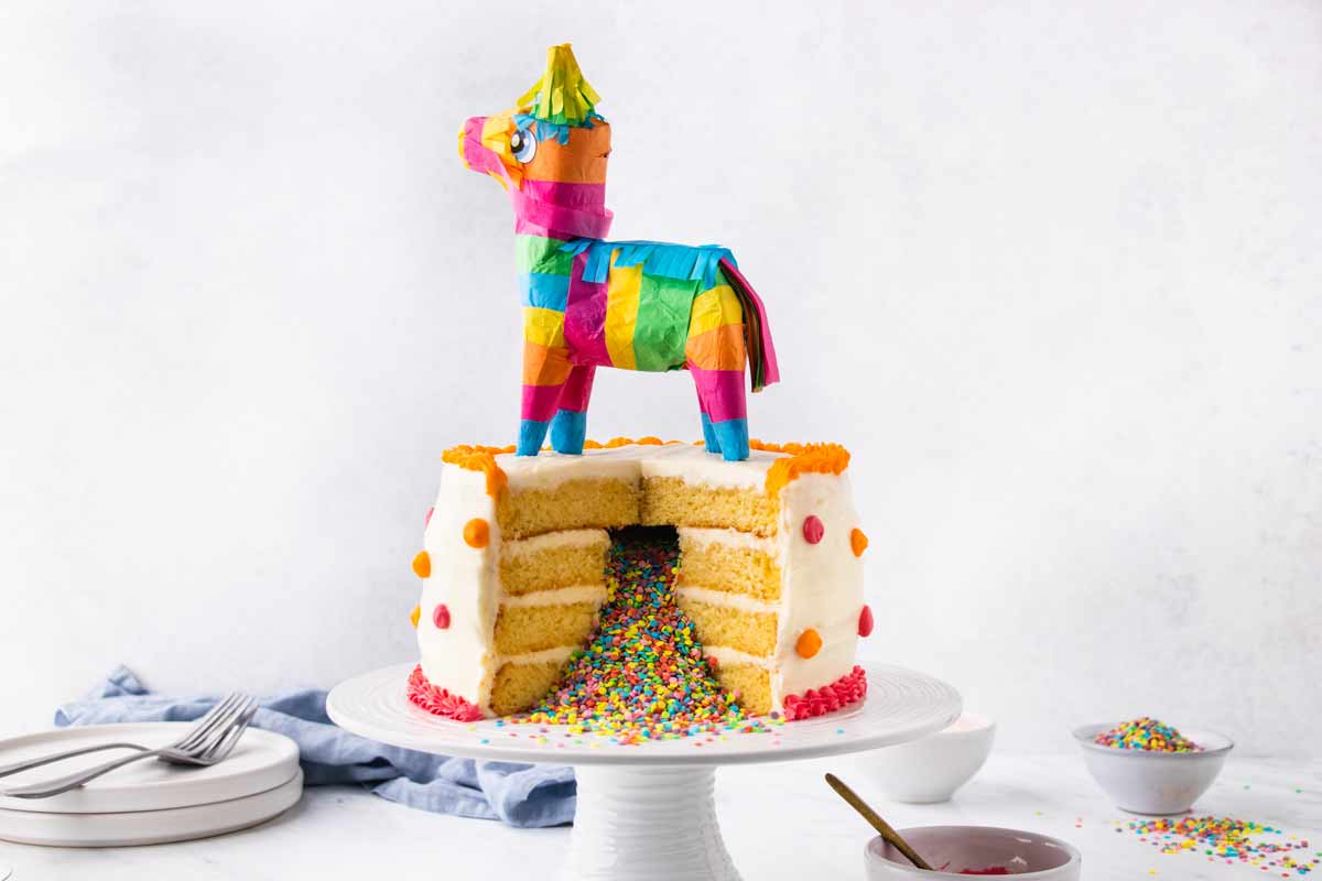 Easy Piñata Cake Recipe