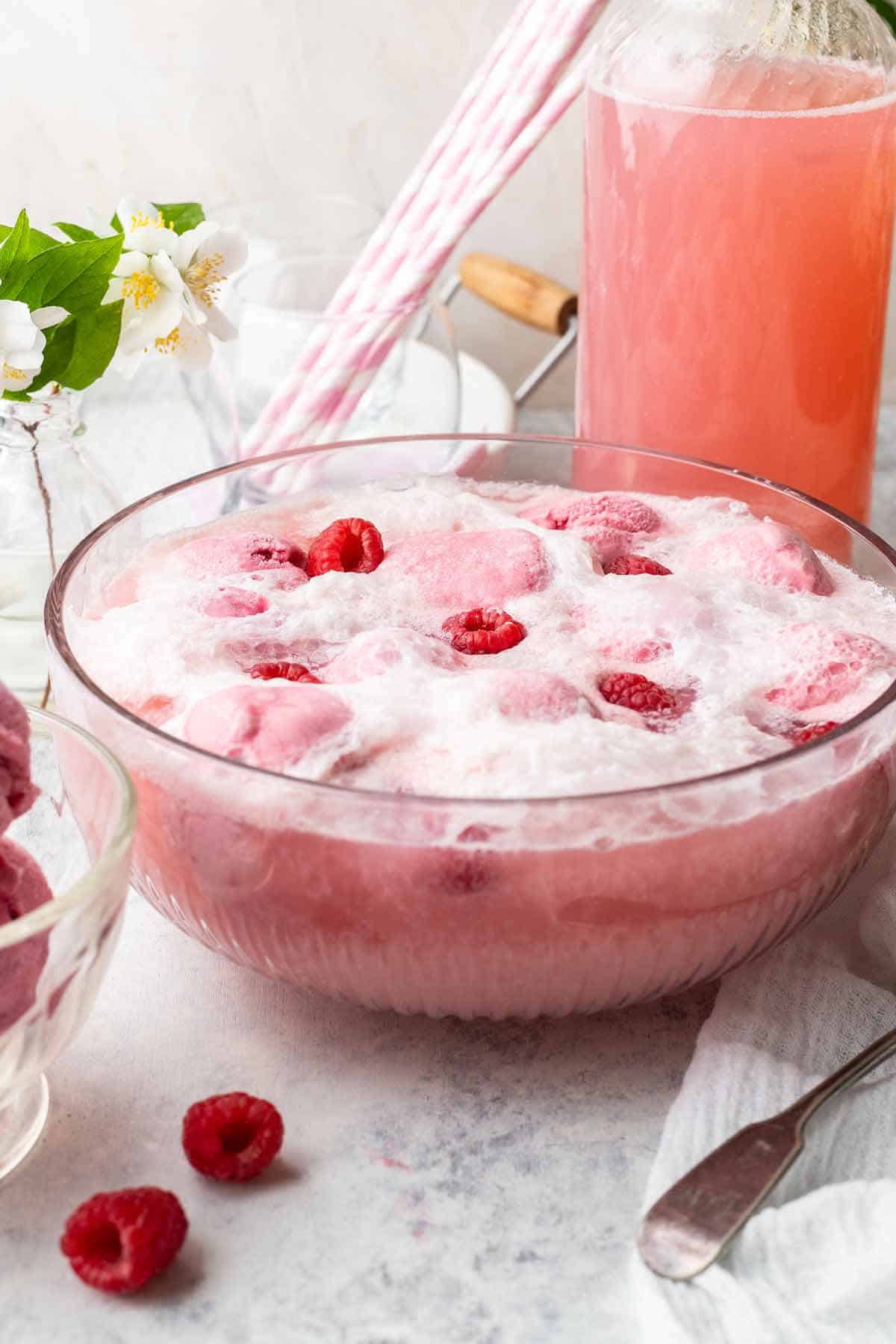 Frothy Pink Punch