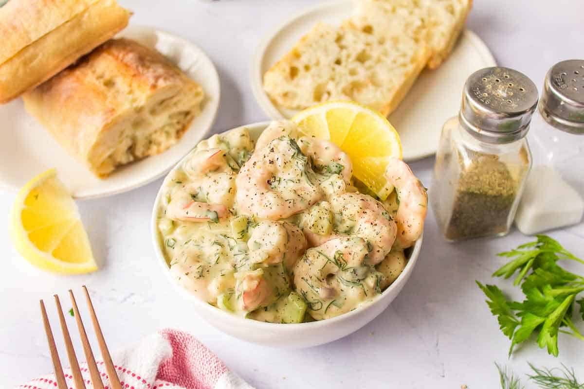 Boiled Shrimp Salad