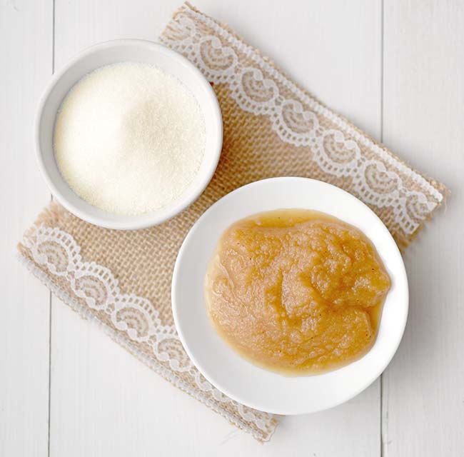 Pudding Mix Applesauce swap