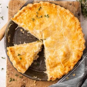 Easy Homemade Puff Pastry Chicken Pot Pie