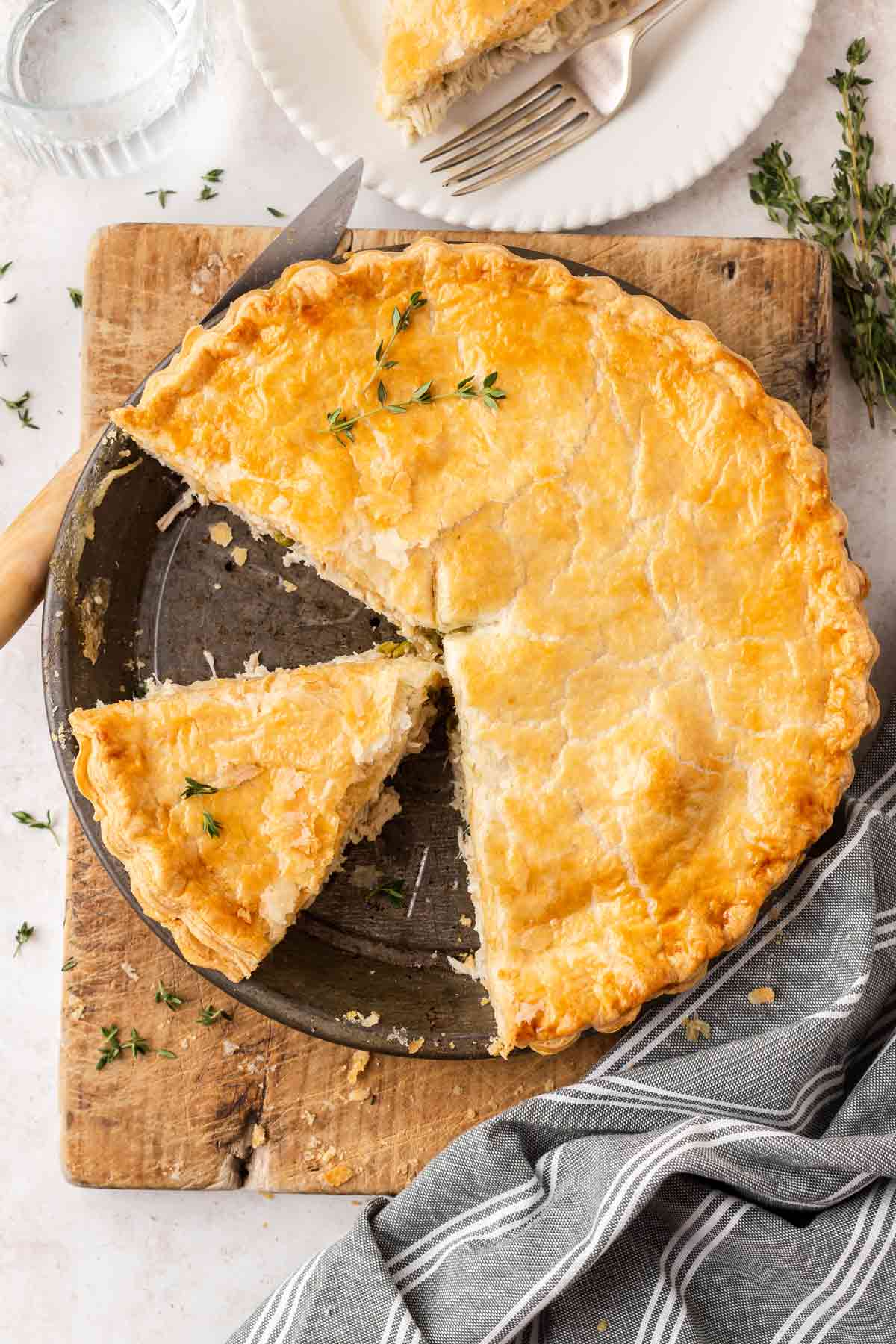 Classic Chicken Pot Pie {Flaky Crust!} - Dinner, then Dessert