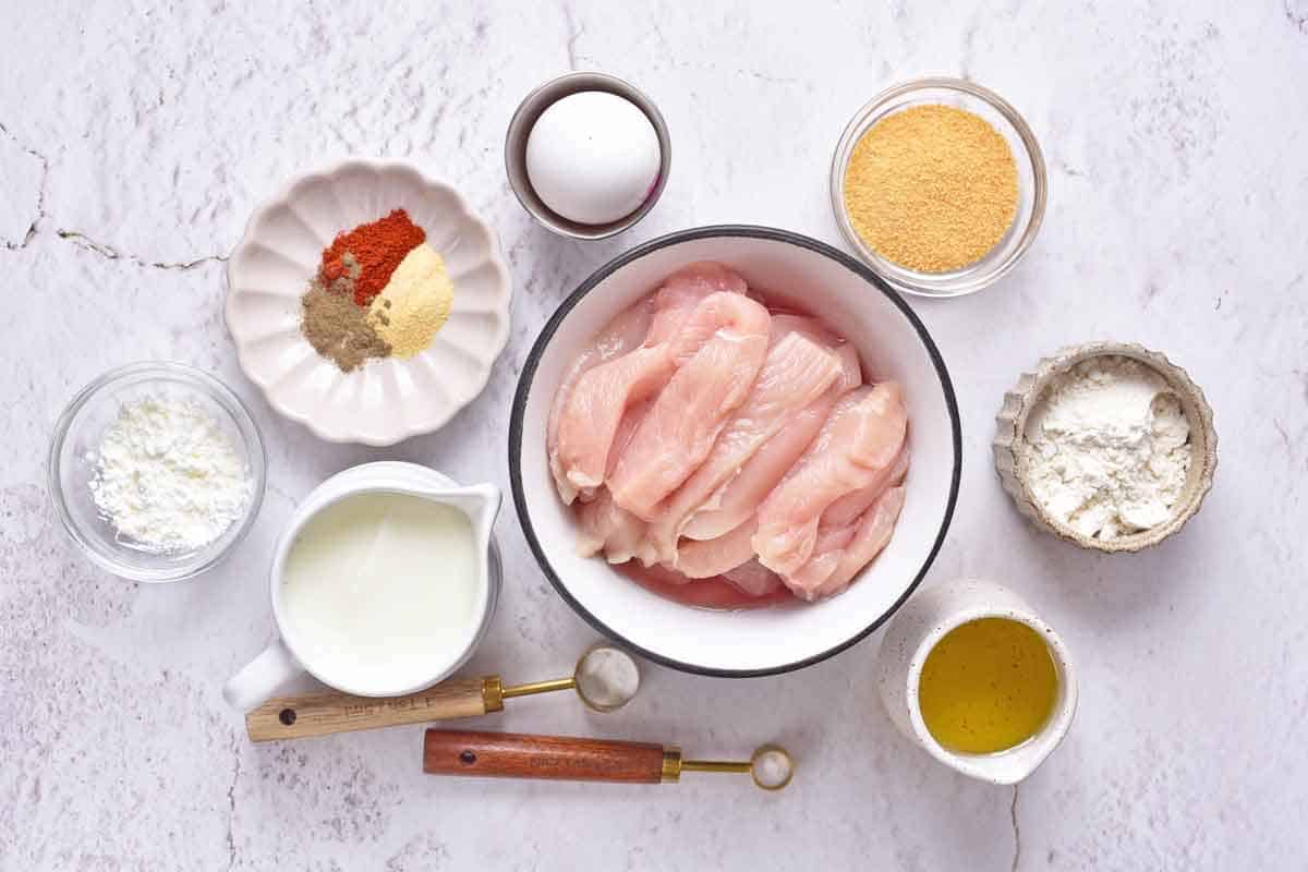 Copycat Raising Cane's Chicken Fingers Ingredients