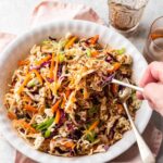 Ramen Noodle Salad with Coleslaw