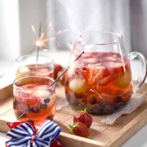 Red White and Blue Patriotic Sangria