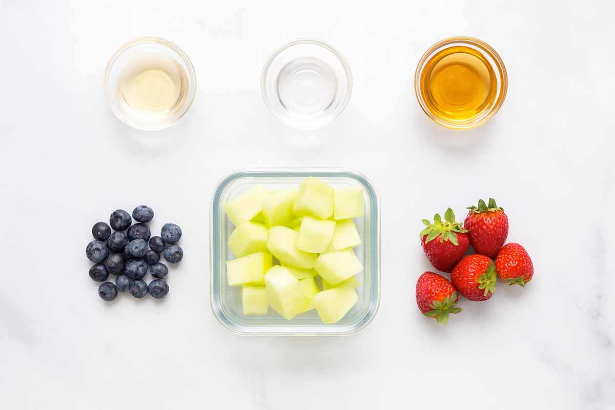 Red White and Blue Sangria Ingredients
