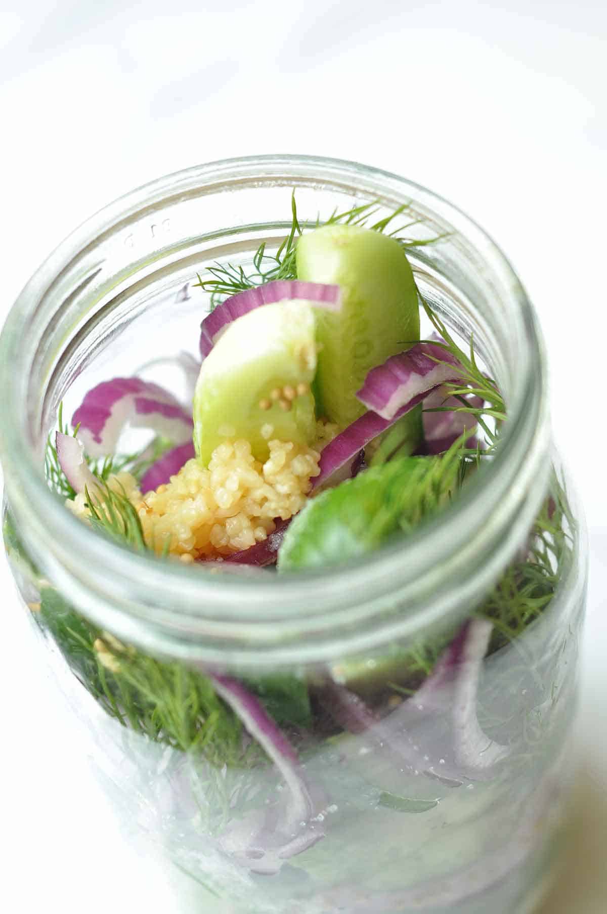 Quick Dill Pickles