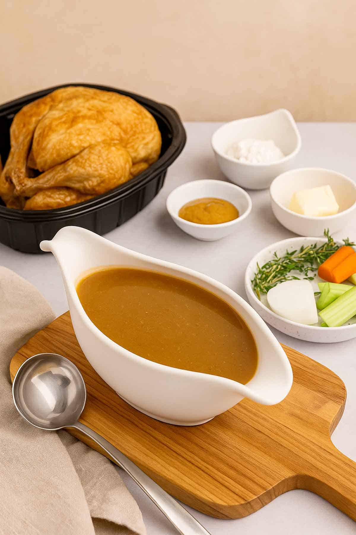 Rotisserie Chicken Gravy