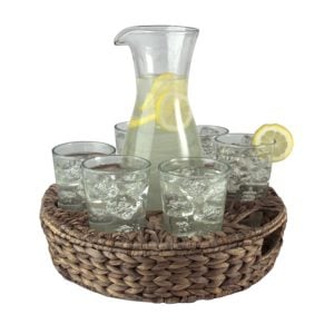 Sangria Glass Pitcher Set