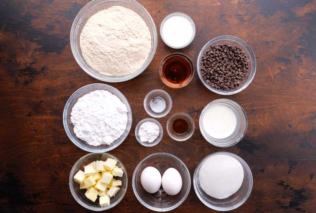 Ingredients for Scones