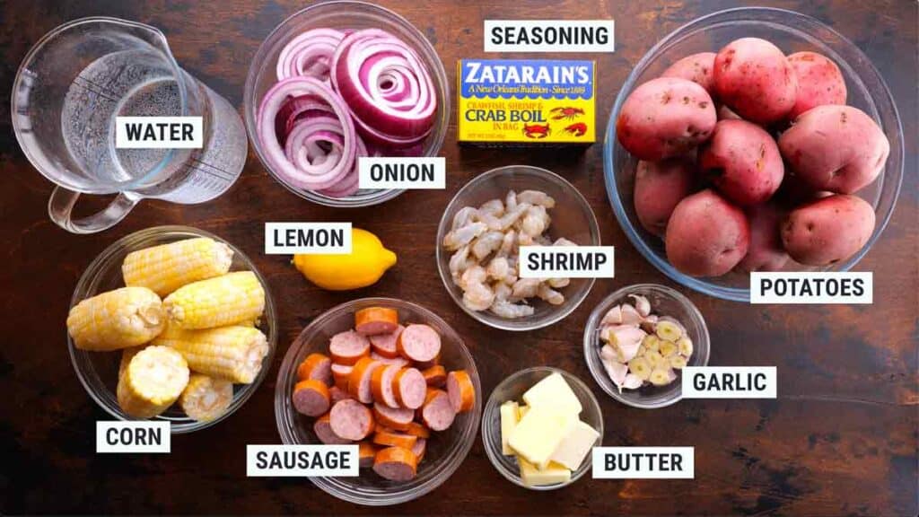 Seafood Boil Ingredients