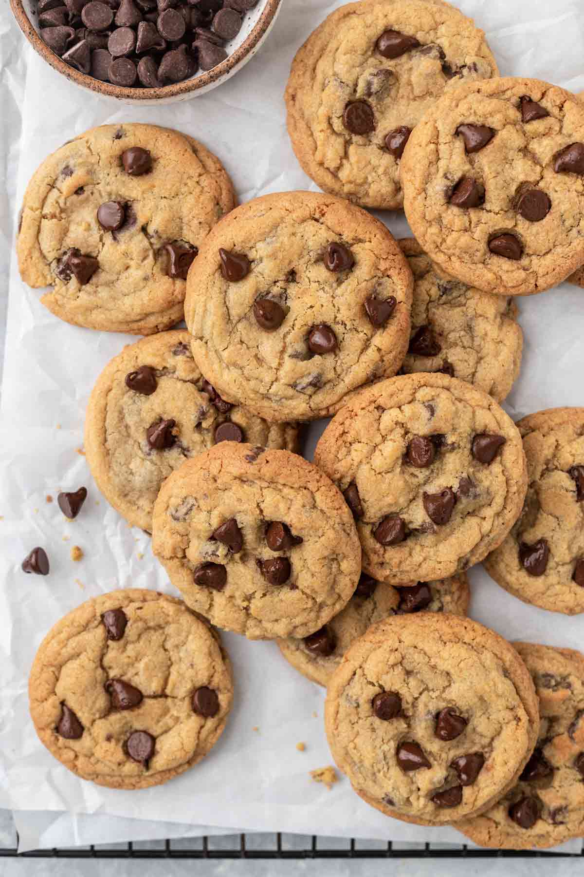 Super Soft and Chewy Chocolate Chip Cookies