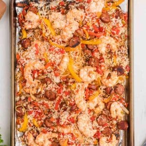 Sheet Pan Jambalaya