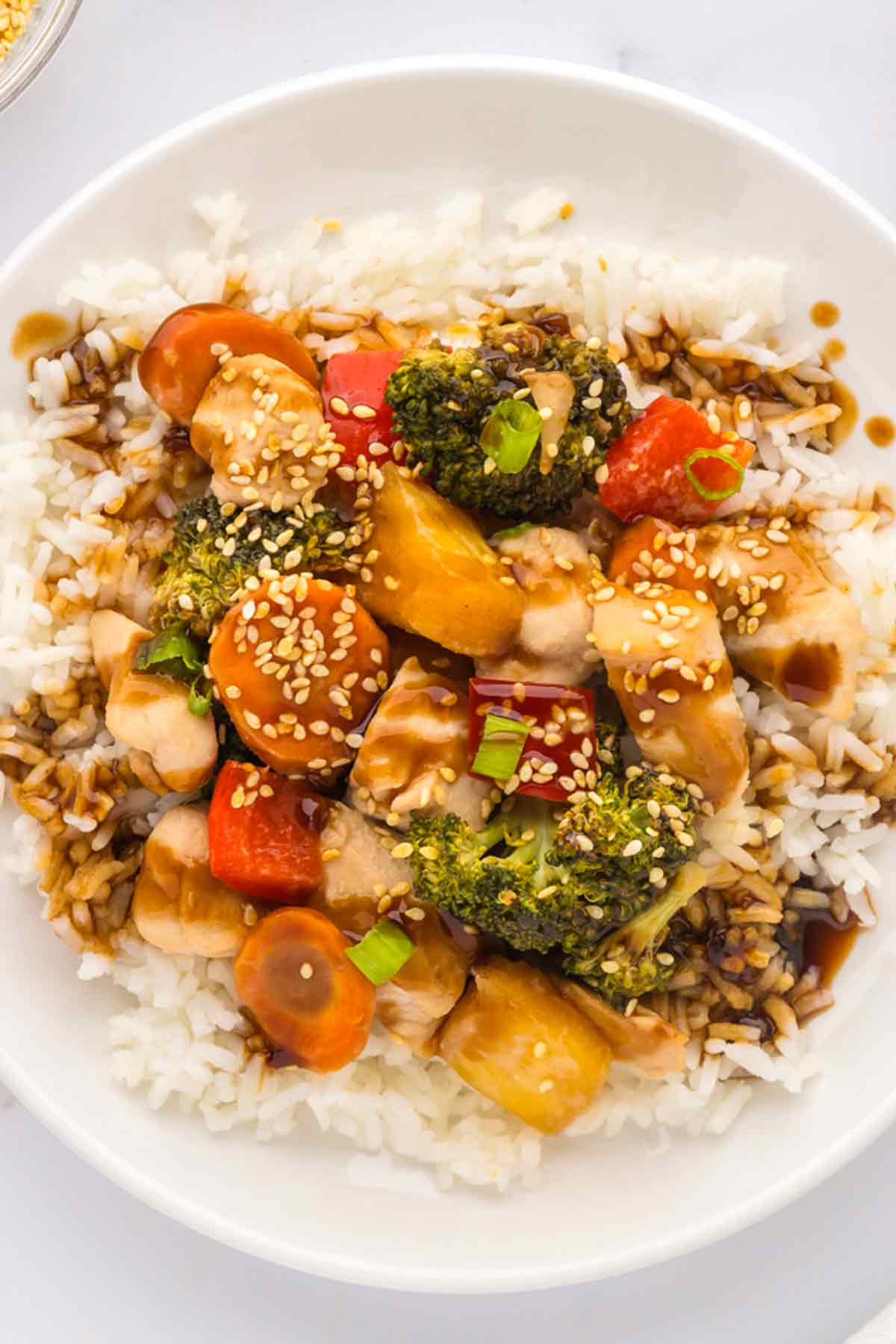 One Pan Teriyaki Chicken and Vegetables