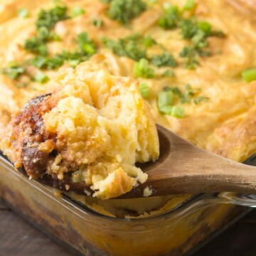Easy Shepherd's Pie with Ground Turkey and Beef
