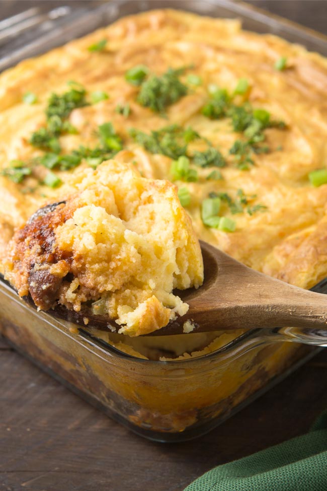 Easy Shepherd's Pie with Ground Turkey and Beef