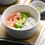 Shrimp Avocado Sushi Bowl