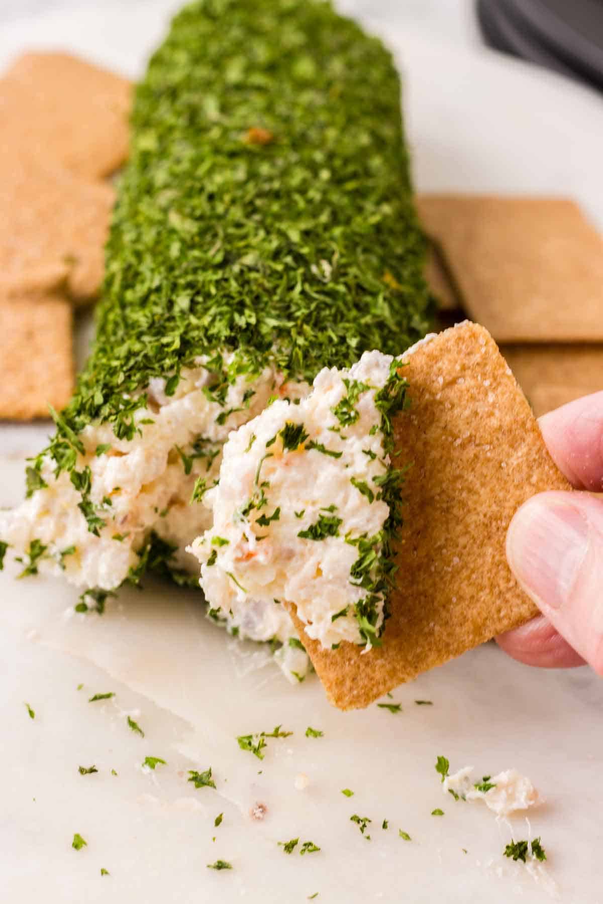 Shrimp Dip Log