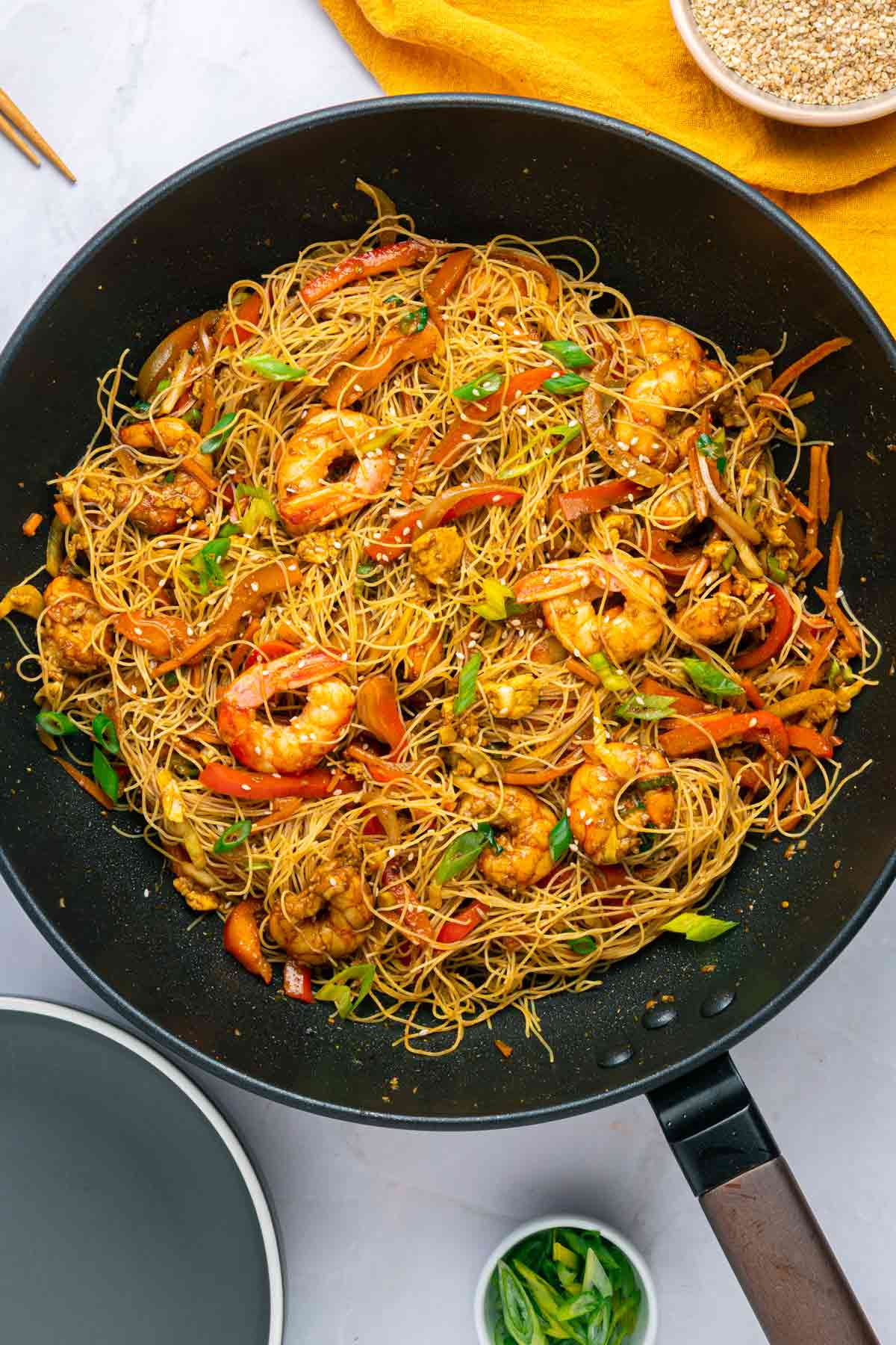Easy Shrimp Mei Fun Recipe