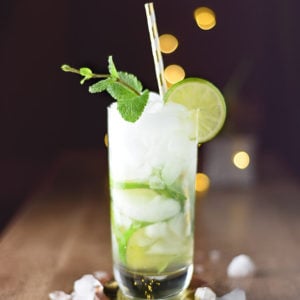 A Simpler Mojito - Try this recipe using simple syrup if you've had trouble getting sugar to dissolve when you've made mojitos in the past.