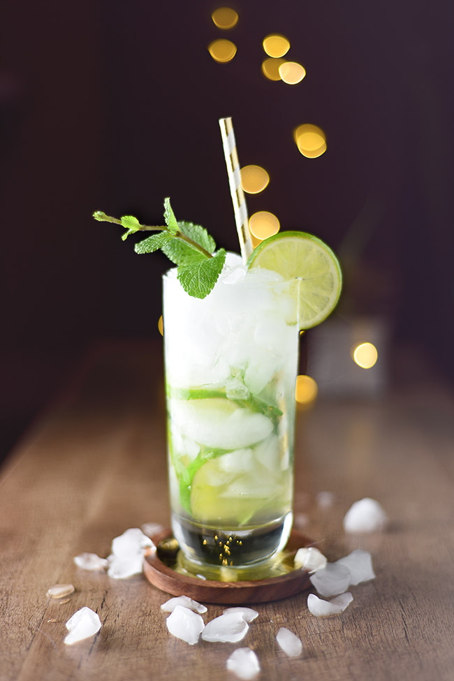 A Simpler Mojito - Try this recipe using simple syrup if you've had trouble getting sugar to dissolve when you've made mojitos in the past.