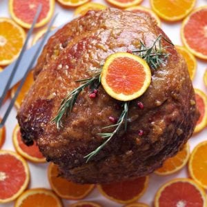 Orange-Marmalade-Glazed Ham - Easter Ham