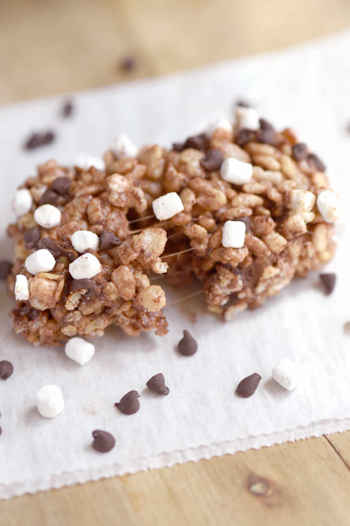 Homemade Smores Granola Bars