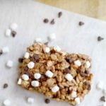 Homemade Smores Granola Bars